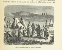 An illustration from The Human Race, ... illustrated by ... engravings on wood, and ... chromolithographs (1872)