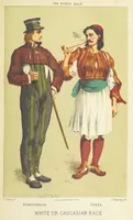 An illustration from The Human Race, ... illustrated by ... engravings on wood, and ... chromolithographs (1872)