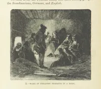An illustration from The Human Race, ... illustrated by ... engravings on wood, and ... chromolithographs (1872)