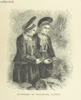An illustration from The Human Race, ... illustrated by ... engravings on wood, and ... chromolithographs (1872)