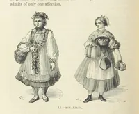An illustration from The Human Race, ... illustrated by ... engravings on wood, and ... chromolithographs (1872)