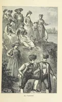 An illustration from The Human Race, ... illustrated by ... engravings on wood, and ... chromolithographs (1872)