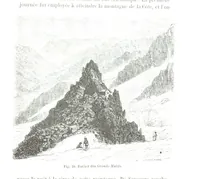 An illustration from La Terre et les Mers, ou description physique du globe. Ouvrage contenant 170 vignettes dessignées par K. Girardet, Lebreton, ... et 20 cartes physiques (1864)