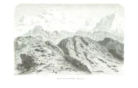 An illustration from La Terre et les Mers, ou description physique du globe. Ouvrage contenant 170 vignettes dessignées par K. Girardet, Lebreton, ... et 20 cartes physiques (1864)