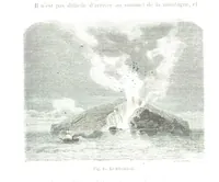 An illustration from La Terre et les Mers, ou description physique du globe. Ouvrage contenant 170 vignettes dessignées par K. Girardet, Lebreton, ... et 20 cartes physiques (1864)