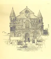 An illustration from Aquitaine: a traveller's tales. ... With illustrations by J. Pennell, etc (1897)