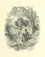 An illustration from Beauties of English landscape. Drawn by Birket Foster. Engraved by Dalziel Brothers, J. Cooper ... and others (1874)