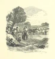 An illustration from Beauties of English landscape. Drawn by Birket Foster. Engraved by Dalziel Brothers, J. Cooper ... and others (1874)