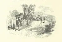 An illustration from Beauties of English landscape. Drawn by Birket Foster. Engraved by Dalziel Brothers, J. Cooper ... and others (1874)