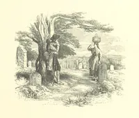 An illustration from Beauties of English landscape. Drawn by Birket Foster. Engraved by Dalziel Brothers, J. Cooper ... and others (1874)
