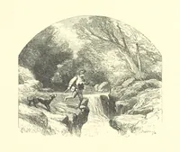 An illustration from Beauties of English landscape. Drawn by Birket Foster. Engraved by Dalziel Brothers, J. Cooper ... and others (1874)