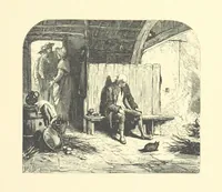 An illustration from Beauties of English landscape. Drawn by Birket Foster. Engraved by Dalziel Brothers, J. Cooper ... and others (1874)