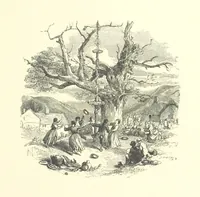An illustration from Beauties of English landscape. Drawn by Birket Foster. Engraved by Dalziel Brothers, J. Cooper ... and others (1874)