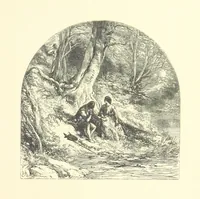 An illustration from Beauties of English landscape. Drawn by Birket Foster. Engraved by Dalziel Brothers, J. Cooper ... and others (1874)