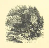 An illustration from Beauties of English landscape. Drawn by Birket Foster. Engraved by Dalziel Brothers, J. Cooper ... and others (1874)