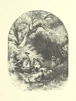 An illustration from Beauties of English landscape. Drawn by Birket Foster. Engraved by Dalziel Brothers, J. Cooper ... and others (1874)