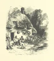 An illustration from Beauties of English landscape. Drawn by Birket Foster. Engraved by Dalziel Brothers, J. Cooper ... and others (1874)