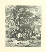 An illustration from Beauties of English landscape. Drawn by Birket Foster. Engraved by Dalziel Brothers, J. Cooper ... and others (1874)