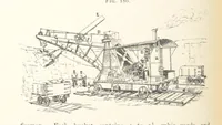 An illustration from A Text-book of Ore and Stone Mining ... With frontispiece and 716 illustrations (1894)