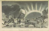 An illustration from Recent Expeditions to the Polar Regions, including all the voyages undertaken in search of Sir J. F. [Compiled from various official documents, and private communications, by R. Huish.] No. 1-60 (1852)