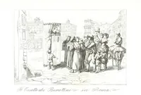 An illustration from Europa's Eden in Bildern. 100 Ansichten und Costum-Bilder von Italien und seinem Volke. [Without letterpress.] Nach Original-Gemälden in Stahl gestochen von C. F., Catel, Gail, Gotzlöff, Mosbrugger, Weller, Pinelli, etc (1858)