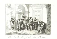 An illustration from Europa's Eden in Bildern. 100 Ansichten und Costum-Bilder von Italien und seinem Volke. [Without letterpress.] Nach Original-Gemälden in Stahl gestochen von C. F., Catel, Gail, Gotzlöff, Mosbrugger, Weller, Pinelli, etc (1858)