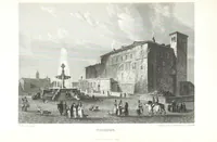 An illustration from Europa's Eden in Bildern. 100 Ansichten und Costum-Bilder von Italien und seinem Volke. [Without letterpress.] Nach Original-Gemälden in Stahl gestochen von C. F., Catel, Gail, Gotzlöff, Mosbrugger, Weller, Pinelli, etc (1858)