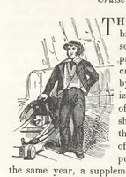 An illustration from The Book of the Navy; comprising a general history of the American Marine; and particular accounts of all the most celebrated naval battles, from the Declaration of Independence to the present time. With an appendix (1843)