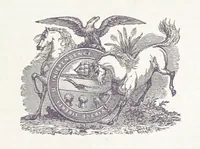 An illustration from The Book of the Navy; comprising a general history of the American Marine; and particular accounts of all the most celebrated naval battles, from the Declaration of Independence to the present time. With an appendix (1843)