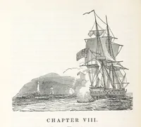 An illustration from The Book of the Navy; comprising a general history of the American Marine; and particular accounts of all the most celebrated naval battles, from the Declaration of Independence to the present time. With an appendix (1843)