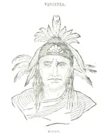 An illustration from Border Wars of the West. Comprising the frontier wars of Pennsylvania, Virginia, Kentucky, Ohio, Indiana, Illinois, Tennessee and Wisconsin, etc (1853)