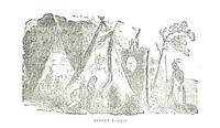 An illustration from Border Wars of the West. Comprising the frontier wars of Pennsylvania, Virginia, Kentucky, Ohio, Indiana, Illinois, Tennessee and Wisconsin, etc (1853)