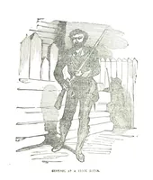 An illustration from Border Wars of the West. Comprising the frontier wars of Pennsylvania, Virginia, Kentucky, Ohio, Indiana, Illinois, Tennessee and Wisconsin, etc (1853)