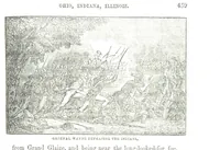 An illustration from Border Wars of the West. Comprising the frontier wars of Pennsylvania, Virginia, Kentucky, Ohio, Indiana, Illinois, Tennessee and Wisconsin, etc (1853)
