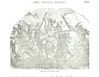 An illustration from Border Wars of the West. Comprising the frontier wars of Pennsylvania, Virginia, Kentucky, Ohio, Indiana, Illinois, Tennessee and Wisconsin, etc (1853)