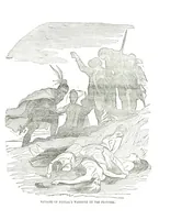 An illustration from Border Wars of the West. Comprising the frontier wars of Pennsylvania, Virginia, Kentucky, Ohio, Indiana, Illinois, Tennessee and Wisconsin, etc (1853)