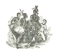 An illustration from Border Wars of the West. Comprising the frontier wars of Pennsylvania, Virginia, Kentucky, Ohio, Indiana, Illinois, Tennessee and Wisconsin, etc (1853)