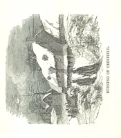 An illustration from Illustrated Historical Sketches of the Indians, exhibiting their manners and customs on the battle field, and in the Wigwam ... From the best authorities (1857)