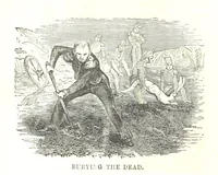 An illustration from Illustrated Historical Sketches of the Indians, exhibiting their manners and customs on the battle field, and in the Wigwam ... From the best authorities (1857)