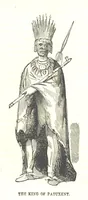 An illustration from Illustrated Historical Sketches of the Indians, exhibiting their manners and customs on the battle field, and in the Wigwam ... From the best authorities (1857)