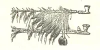 An illustration from Illustrated Historical Sketches of the Indians, exhibiting their manners and customs on the battle field, and in the Wigwam ... From the best authorities (1857)