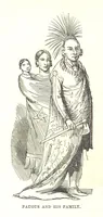 An illustration from Illustrated Historical Sketches of the Indians, exhibiting their manners and customs on the battle field, and in the Wigwam ... From the best authorities (1857)