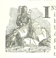 An illustration from Illustrated Historical Sketches of the Indians, exhibiting their manners and customs on the battle field, and in the Wigwam ... From the best authorities (1857)