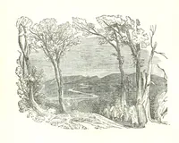 An illustration from Illustrated Historical Sketches of the Indians, exhibiting their manners and customs on the battle field, and in the Wigwam ... From the best authorities (1857)