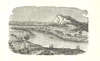 An illustration from Illustrated Historical Sketches of the Indians, exhibiting their manners and customs on the battle field, and in the Wigwam ... From the best authorities (1857)