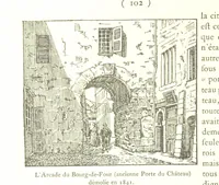 An illustration from Genève historique & archéologique ... avec dessins & fac-simile de Hermann Hammann. [With a supplement (1869)