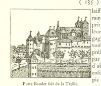 An illustration from Genève historique & archéologique ... avec dessins & fac-simile de Hermann Hammann. [With a supplement (1869)