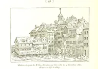 An illustration from Genève historique & archéologique ... avec dessins & fac-simile de Hermann Hammann. [With a supplement (1869)