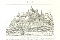 Picture 94 of 104 from Genève historique & archéologique ... avec dessins & fac-simile de Hermann Hammann. [With a supplement (1869), leaf 564