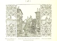 An illustration from Genève historique & archéologique ... avec dessins & fac-simile de Hermann Hammann. [With a supplement (1869)